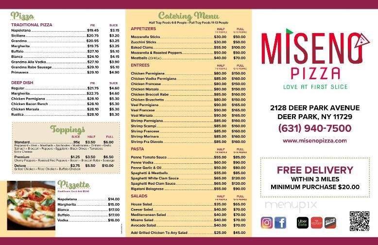 Miseno Pizza - Deer Park, NY