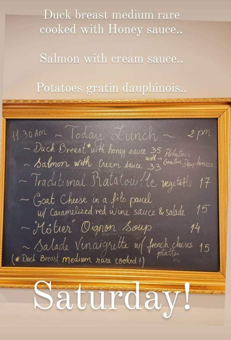 Motier - Clifton, VA menu_pic