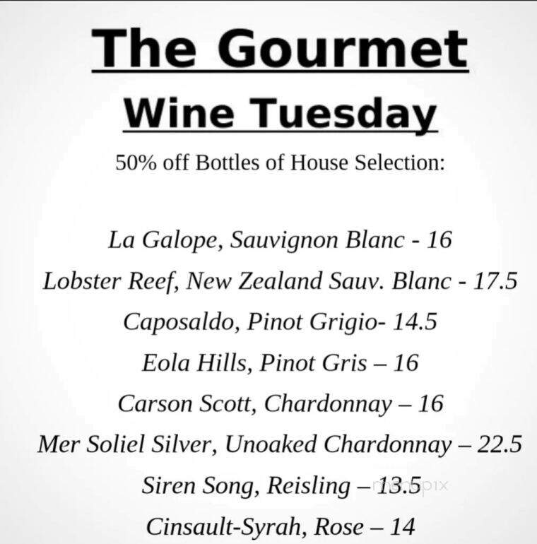 The Gourmet at Kenilworth - Towson, MD menu_pic