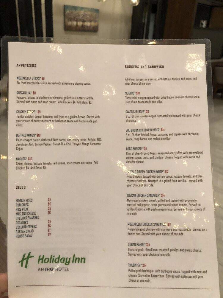 Black Birch Restaurant & Tap House - Roanoke, VA menu_pic
