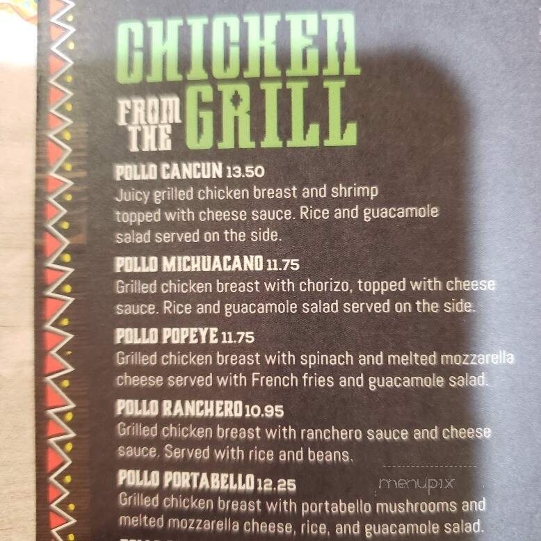 El Jarochito - Bonne Terre, MO menu_pic