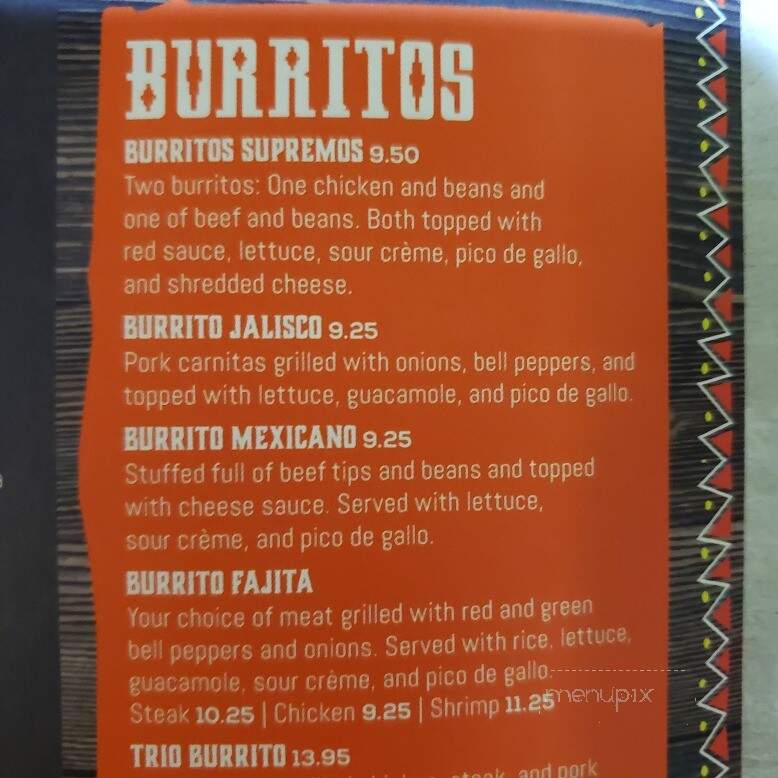 El Jarochito - Bonne Terre, MO menu_pic