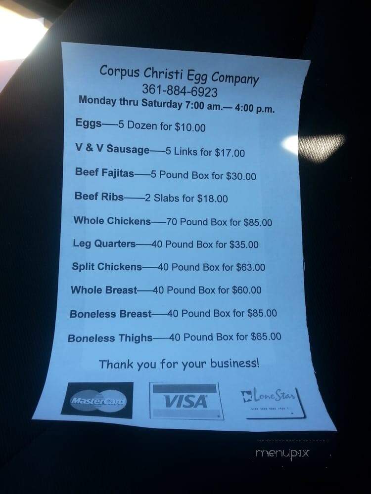 Corpus Christi Egg Company - Corpus Christi, TX