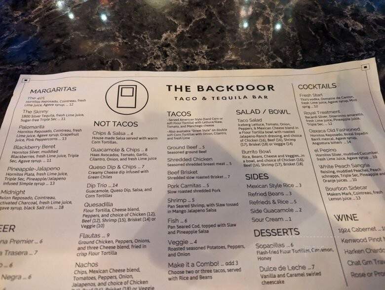 The Backdoor - Rochester, MI