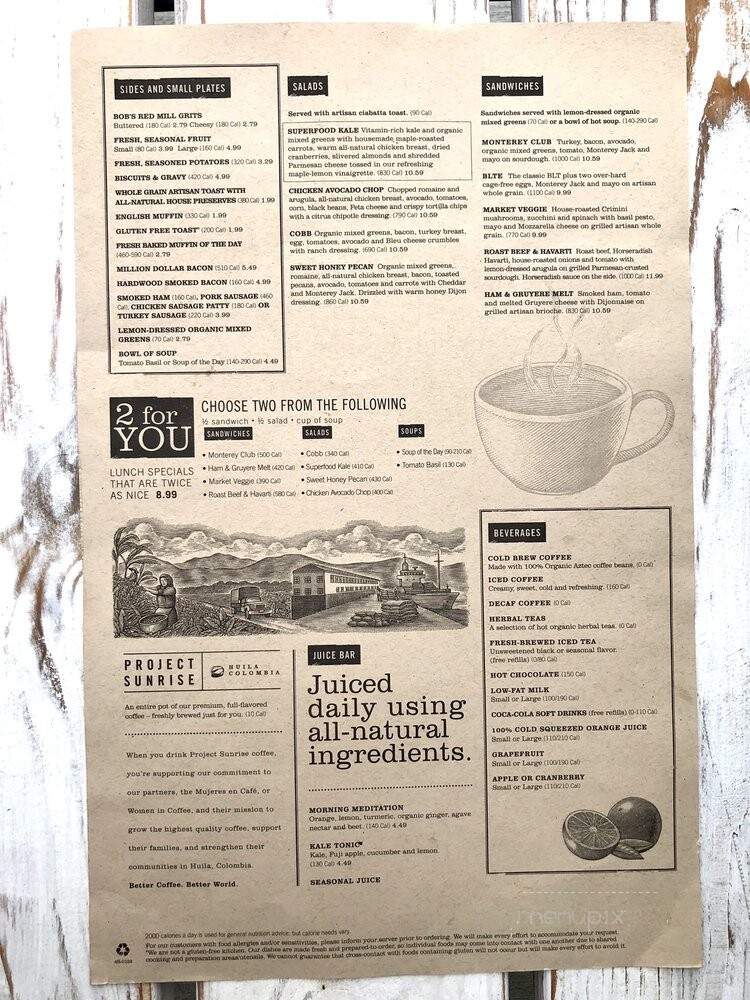First Watch - Northville, MI menu_pic