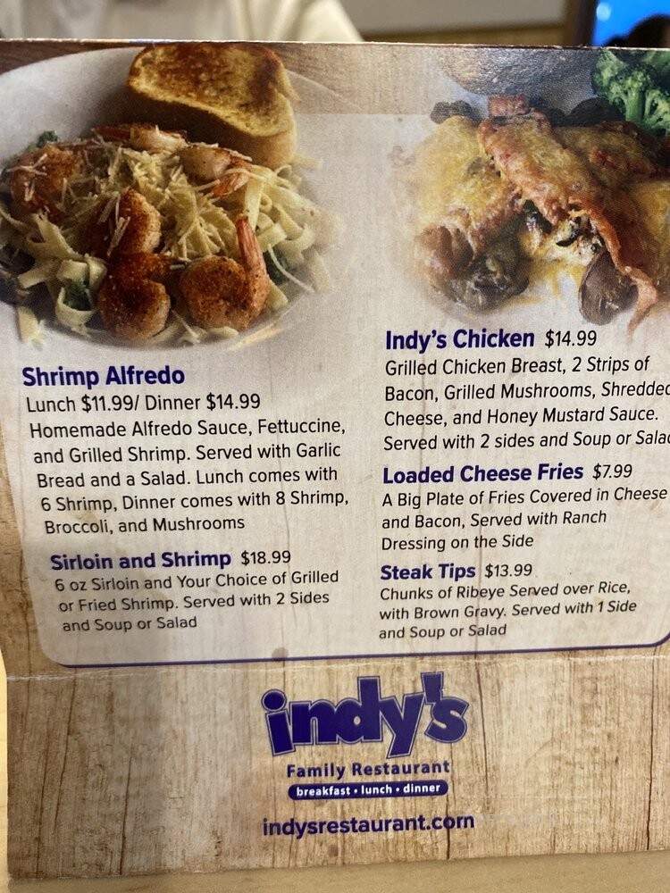 Indy's Family Restaurant - Martinsville, IN