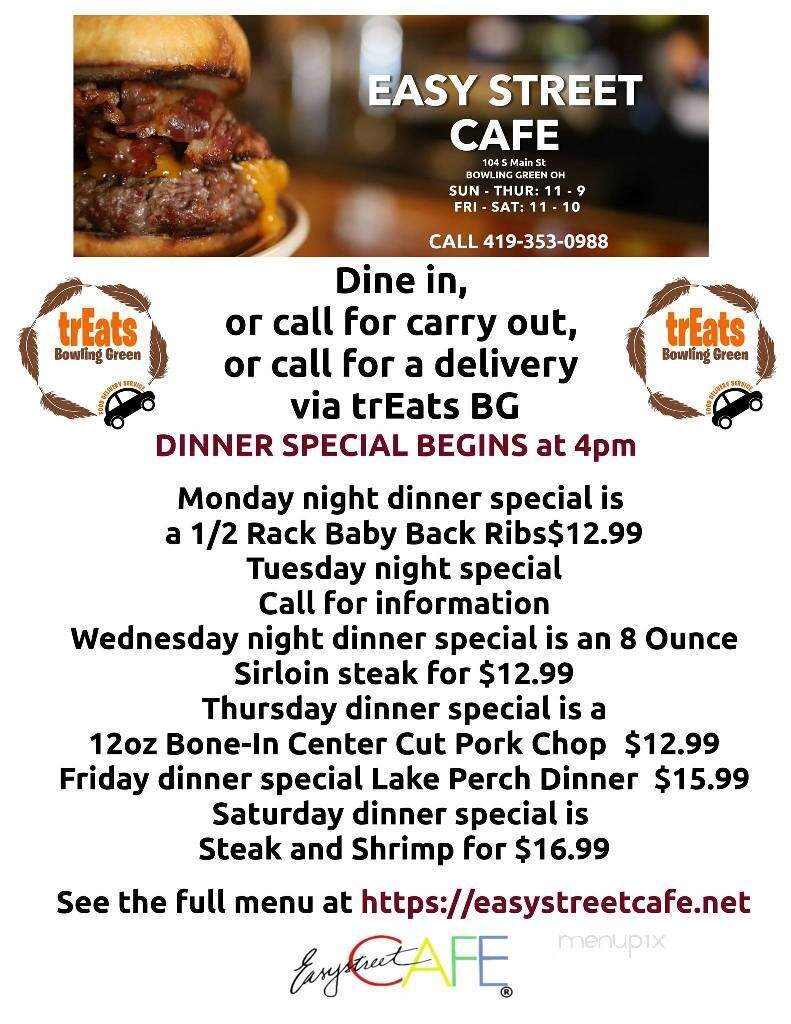Grumpy Dave's Pub - Bowling Green, OH menu_pic