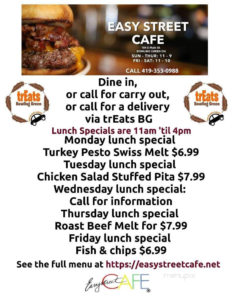 Grumpy Dave's Pub - Bowling Green, OH menu_pic