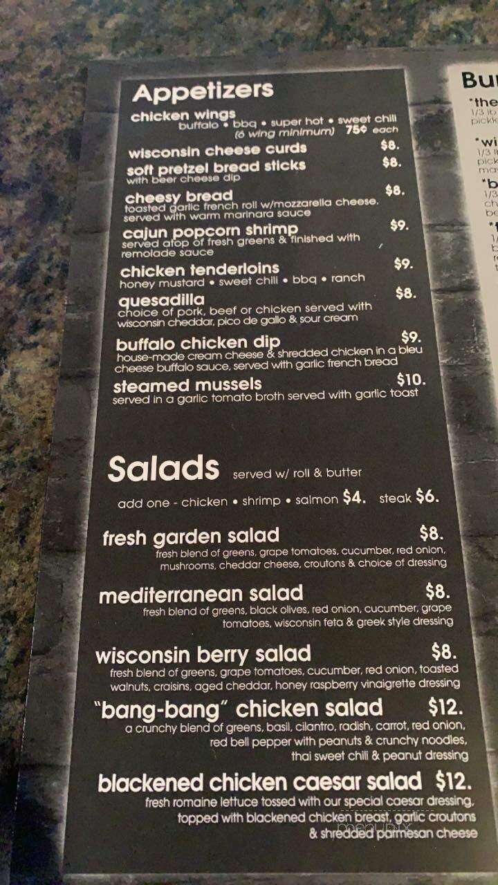 Jennings & Co - Wisconsin Rapids, WI menu_pic