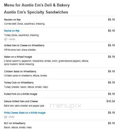 Auntie Em's Deli - Lawrence, KS