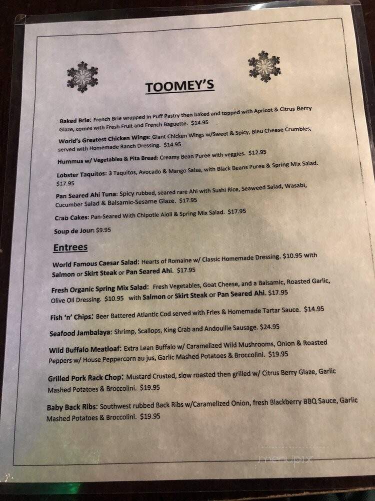 Toomey's - Mammoth Lakes, CA