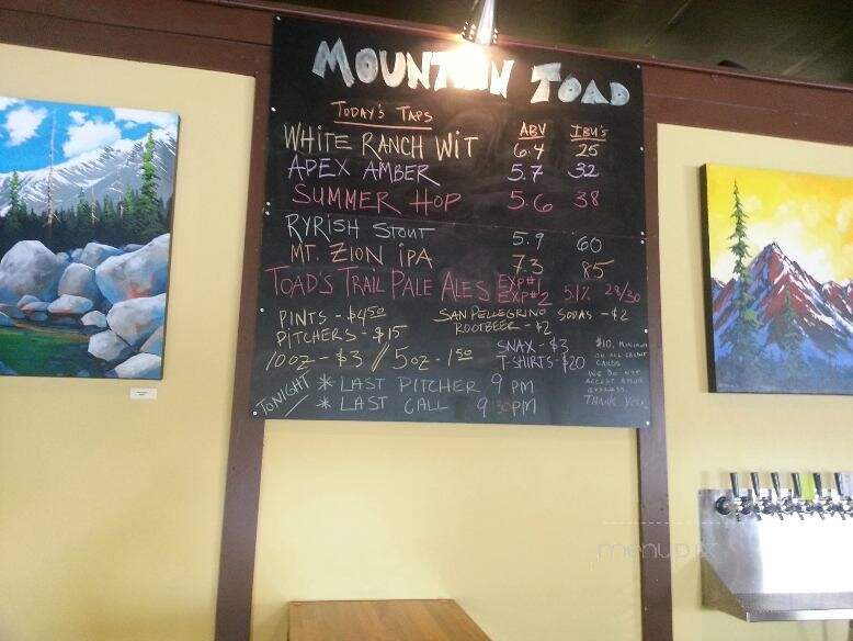 Mountain Toad Brewing - Golden, CO
