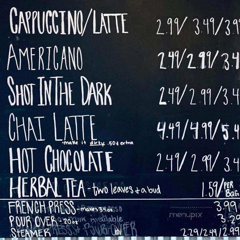 Steel Rails Coffee House - Erwin, TN menu_pic