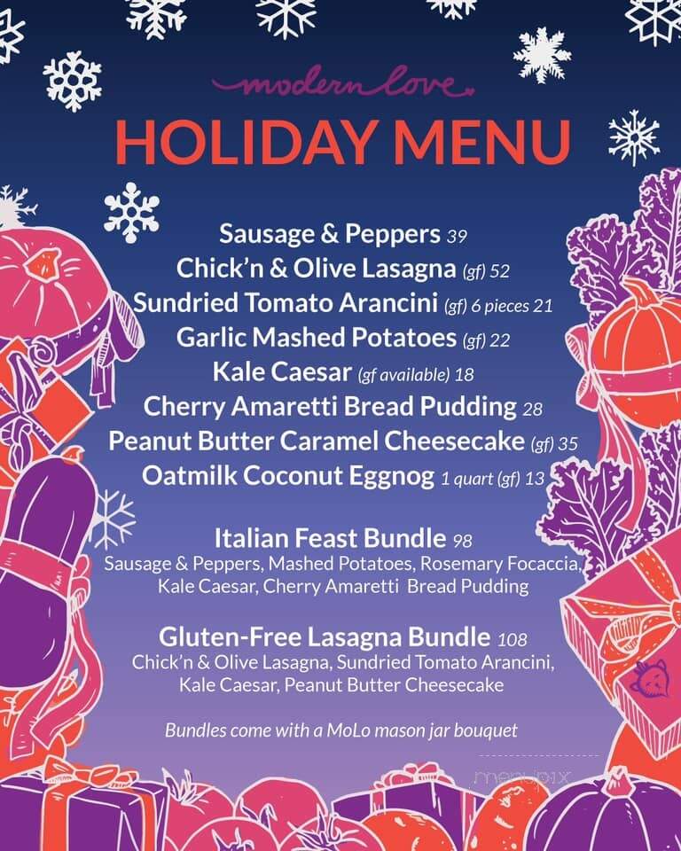 Modern Love - Omaha, NE menu_pic