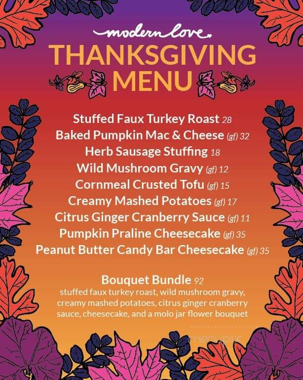 Modern Love - Omaha, NE menu_pic
