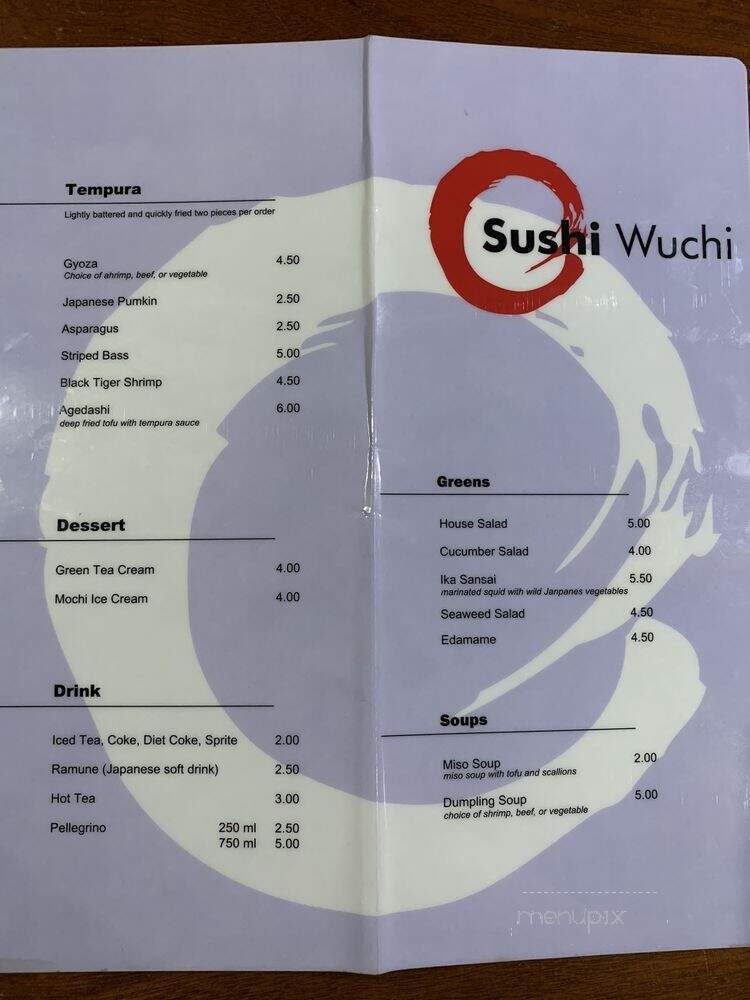 Sushi Uchi - Alpharetta, GA menu_pic