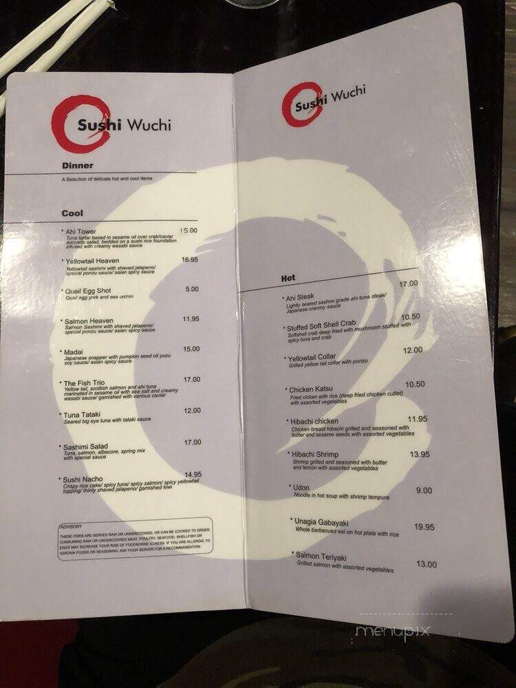 Sushi Uchi - Alpharetta, GA menu_pic