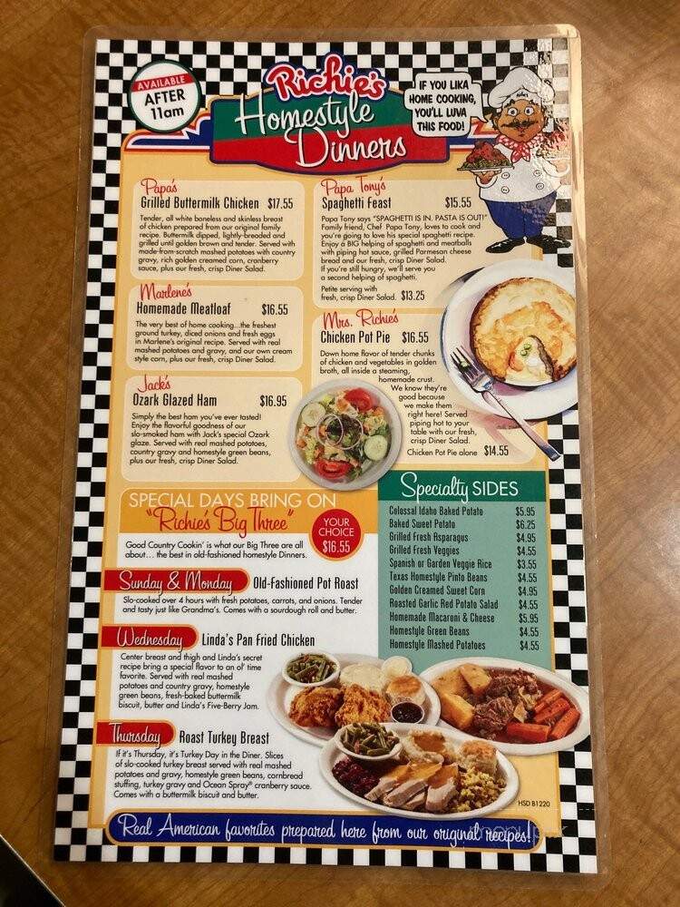 Richie's Real American Diner - Rancho Cucamonga, CA