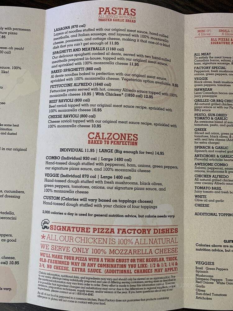 Pizza Factory - Payson, AZ