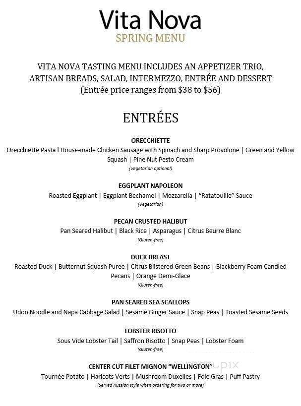 Vita Nova Restaurant - Newark, DE