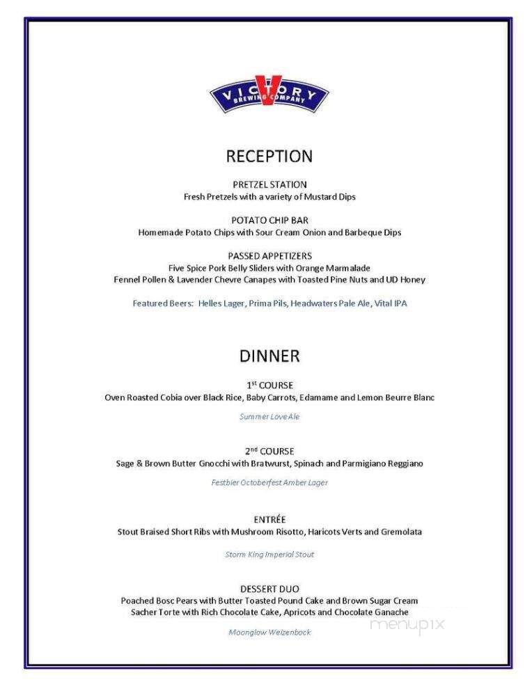 Vita Nova Restaurant - Newark, DE menu_pic