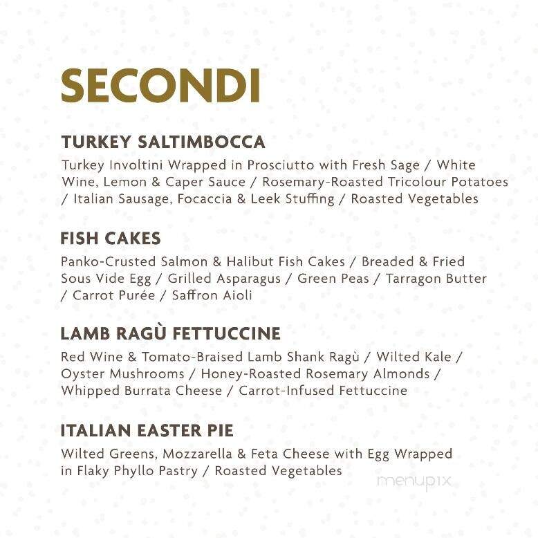 Biagio's Italian Kitchen - Ottawa, ON menu_pic