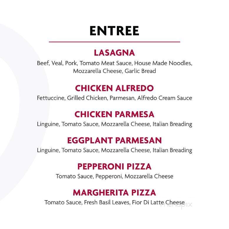 Biagio's Italian Kitchen - Ottawa, ON menu_pic