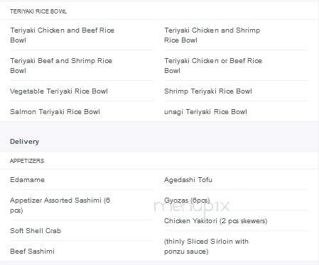 Sogood Restaurant - Prince George, BC menu_pic