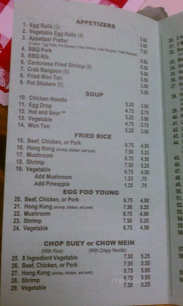 Larry A's Pizza - Macomb, IL menu_pic