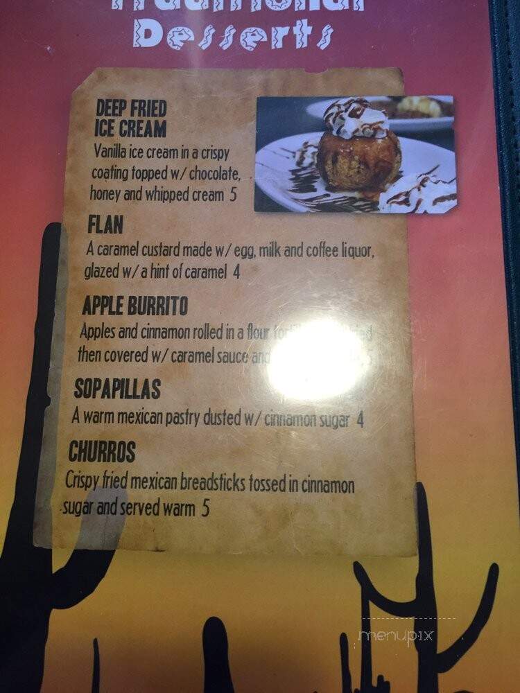Fiesta Mexican Restaurant - Somerset, MA menu_pic