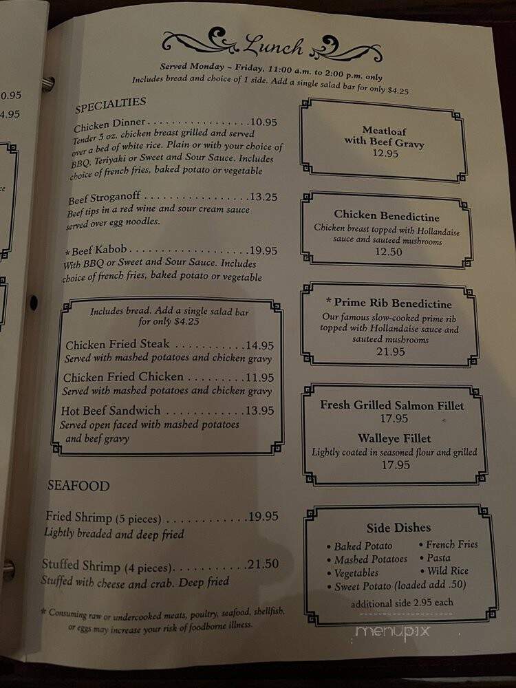 Brother Sebastian's Steakhouse - Omaha, NE menu_pic