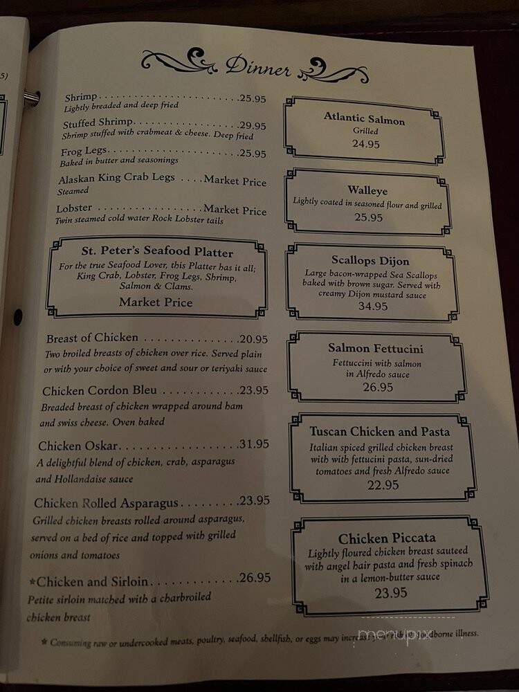 Brother Sebastian's Steakhouse - Omaha, NE menu_pic