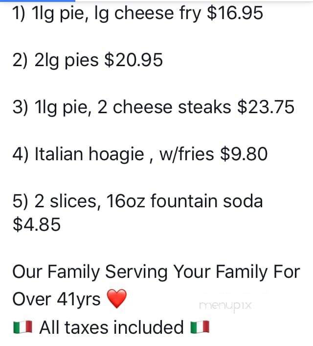 Arnieri's Pizzeria - Riverside, NJ