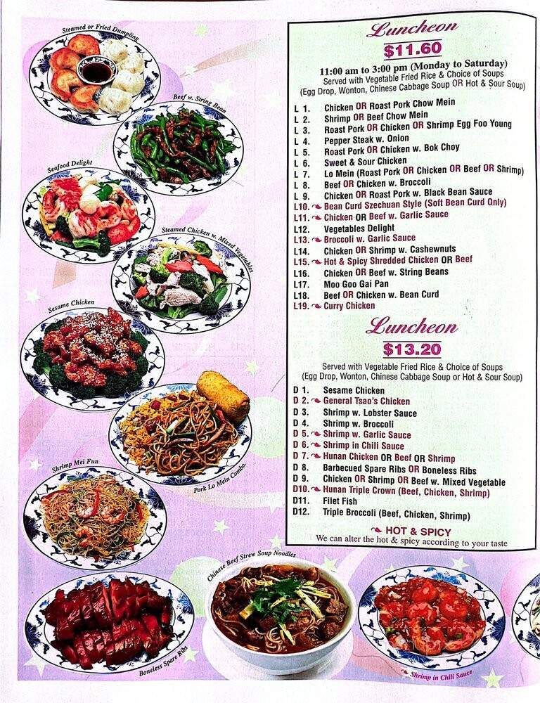 China Cafe - Iselin, NJ menu_pic