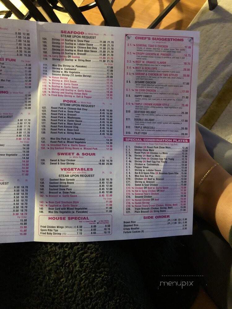 China Cafe - Iselin, NJ menu_pic