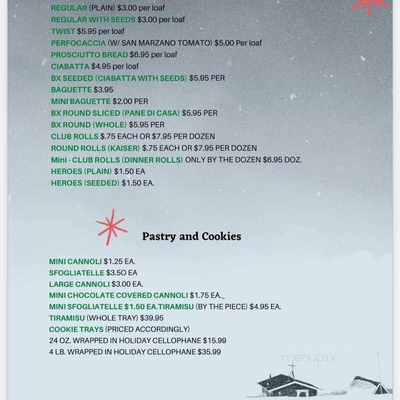 La Casa Formoso - Northvale, NJ menu_pic