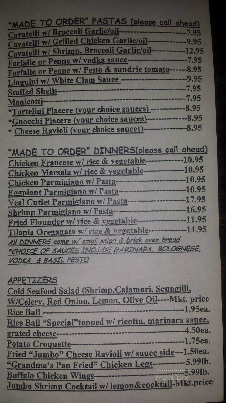 La Casa Formoso - Northvale, NJ menu_pic