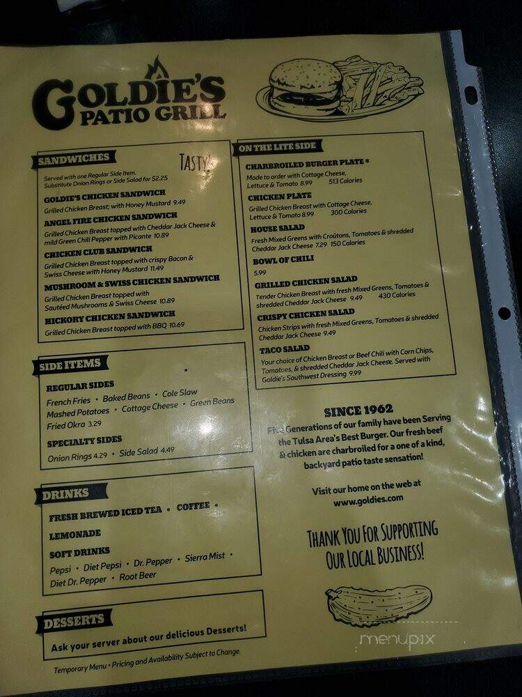 Goldie's Patio Grill - Owasso, OK