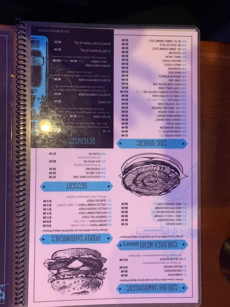 Baytown Seafood - Missouri City, TX menu_pic