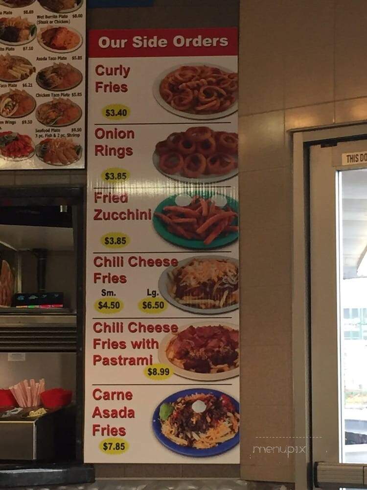 Tom's Junior Burger - Los Angeles, CA menu_pic