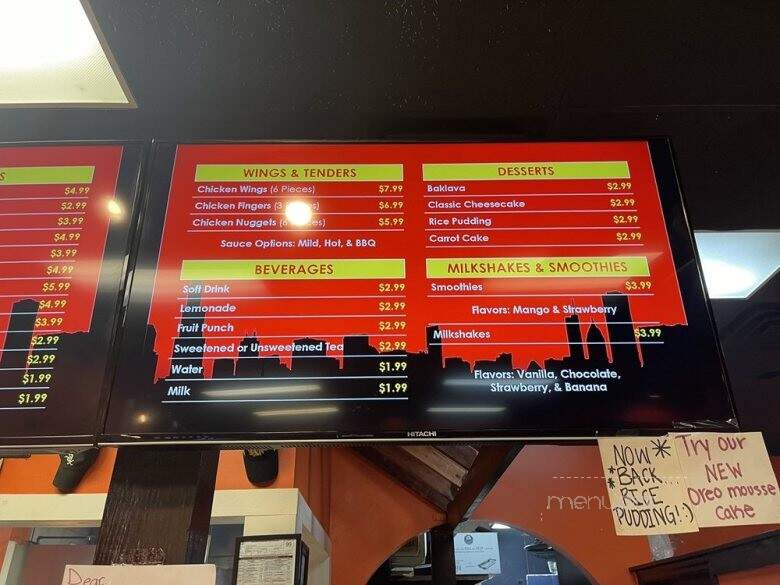 Chicago Express - Smyrna, TN menu_pic
