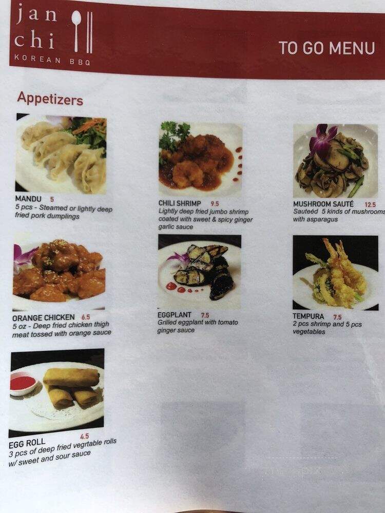 Janchi Korean BBQ & Bar - Thousand Oaks, CA menu_pic