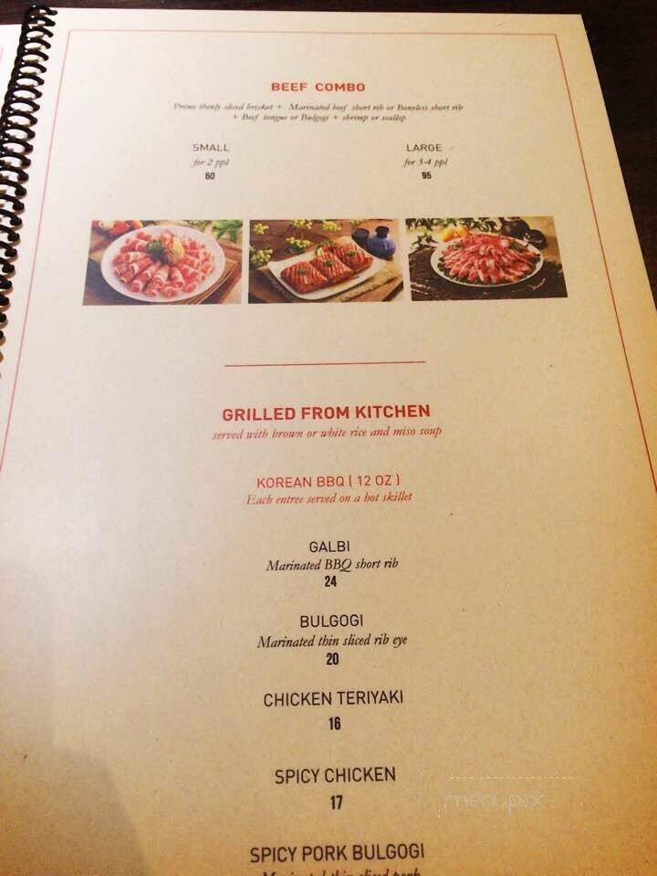 Janchi Korean BBQ & Bar - Thousand Oaks, CA menu_pic