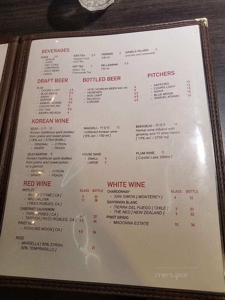 Janchi Korean BBQ & Bar - Thousand Oaks, CA menu_pic