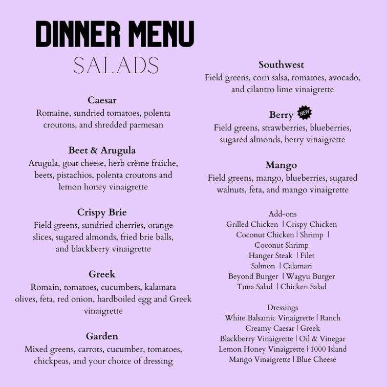 Thea - Mechanicsburg, PA menu_pic