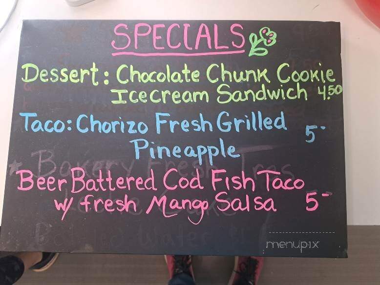 Mojo Taco - Duncannon, PA menu_pic
