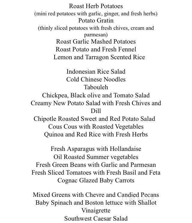 The Kitchen - Meaford, ON menu_pic