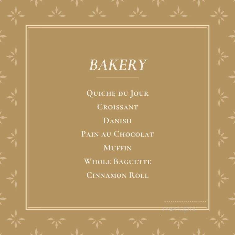 Chez Genese - Greensboro, NC menu_pic