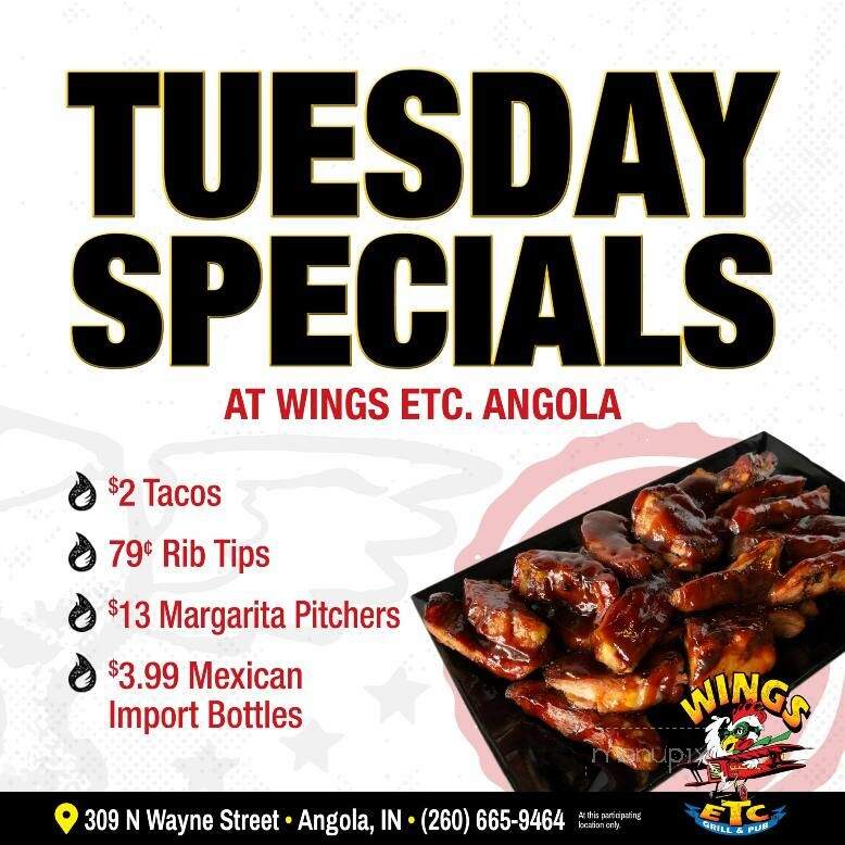 Wings Etc - Angola, IN menu_pic