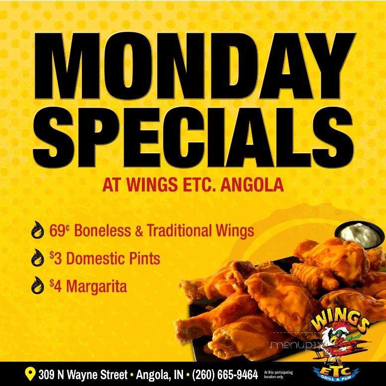 Wings Etc - Angola, IN menu_pic